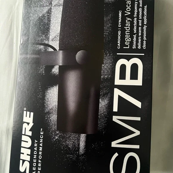 Shure SM7B mic